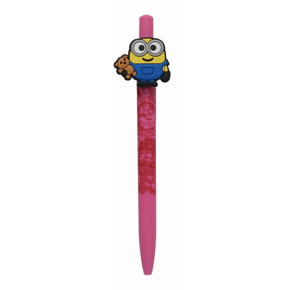 Bolígrafo Universal Minions 2 Bob Soft Touch de tinta negra