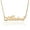 Alaina Gold, variant on Anastasia Custom Name Necklace Customized Personalized Plated Name Necklace for Mother Daughter Friendship Women Valentine's Day Christmas Birthday New Year Gold