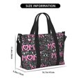 thumbnail image 2 of Travel Duffle Bag Lovely Mom Ever Travel Tote Bags Carry on Luggage Waterproof Weekender Bags with Top Handle Adjustable Shoulde Strap for Travel Gym, 2 of 5