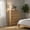Natural, variant on Demi Bonn 45" Tall 5-Drawer Modern Wood Dresser, Slim Space-Saving Chest with Curved Mid-Century Design for Bedroom, Living Room & Hallway, Black