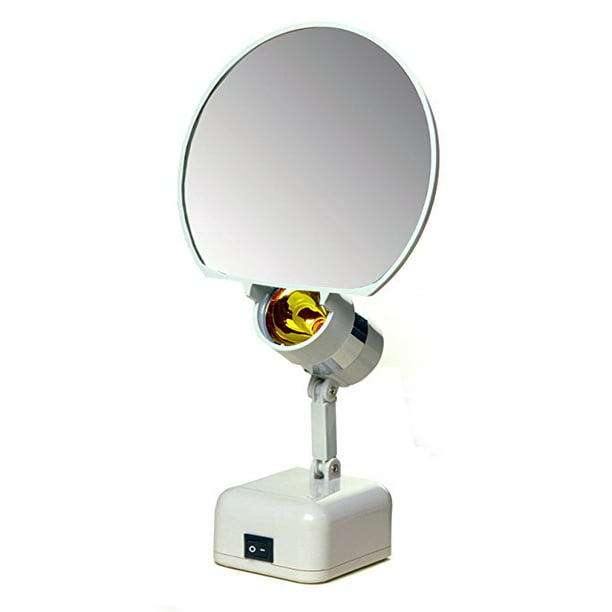 Floxite 7 Magnifying 8x Lamp Set, Floxite 10x Lighted Mirror