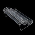 thumbnail image 3 of Escalera Acrílico Stands Display Riser Clear Display Shelf para Doll Toys Figure Tres niveles Zulema Soportes de acrílico, 3 of 8