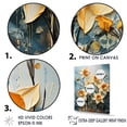 thumbnail image 3 of Designart "Sunny Daffodil Blossom I" Daffodils Floater Framed Wall Art Prints, 3 of 5