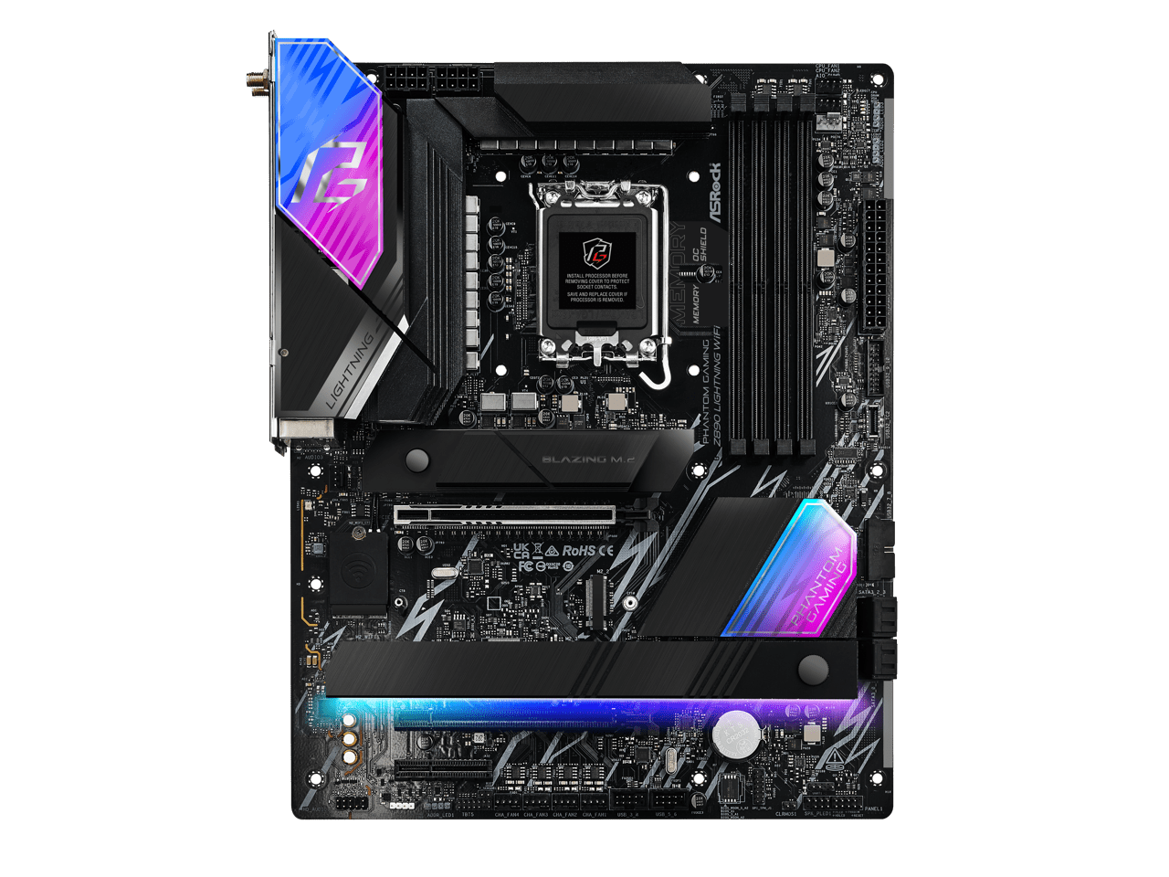 ASRock Z890 Lightning WiFi LGA 1851 Intel Z890 ATX Motherboard