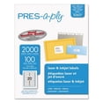 thumbnail image 2 of Labels, Laser Printers, 1 X 4, White, 20/sheet, 100 Sheets/box | Bundle of 5 Boxes, 2 of 2