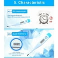 thumbnail image 4 of Rattygan Style Digital Oral LCD Thermometer for Adults, Babies, and Kids with Dual °C/°F Function, Beep Alert, 4 of 8