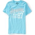 thumbnail image 1 of Aeropostale Script New York 87 Camiseta gráfica para hombre, azul, extragrande Aeropostale  Camiseta gráfica, 1 of 1