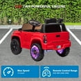 thumbnail image 3 of Sakiyr Licensed Toyota Tacoma 12V Kids Ride On Car, Kids Electric Vehicles with Parent Remote Control Spring Suspension Safety Belt, Soft Start, Led Headlight, Age for 37-72 Months, 3 of 7