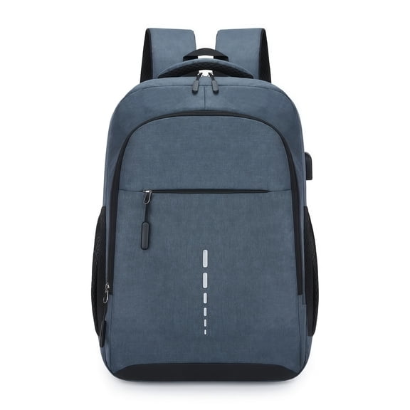 Large Capacity Oxford Cloth Backpack With Reflective Strips For Laptops