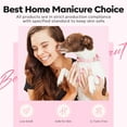 thumbnail image 3 of modelones Builder Nail Gel, 8-in-One Baby Pink Builder, Pastel Pink Rubber Base Gel Polish, LED Lamp Cured Color Base Hardener Apex Building Strengthener Extension for DIY Salon Girls Home, 3 of 9