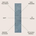 thumbnail image 5 of JONATHAN Y SCANDINAVIAN 2 x 8 Runner Rug, Odense Minimalist Angle Geometric - Dark Blue/Cream, SCN101D-28, 5 of 9