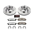 thumbnail image 3 of PowerStop Front Z36 Truck & Tow Carbon-Fiber Ceramic Brake Pad and Drilled and Slotted Rotor Kit Fits: FORD Select Models K7004-36, 3 of 9