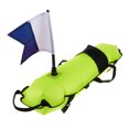 thumbnail image 2 of Flotador de boya de marcador de superficie inflable de buceo con bandera de buceo, profesional y kusrkot  Boya inflable de buceo, 2 of 7