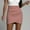 Pink, variant on Zunfeo Women's Skirts Trendy Casual Sexy Bodycon Suede Mini Skirts Fall Wrap Pleated Skirts High Waist Shorts Skirts- Army Green Size S