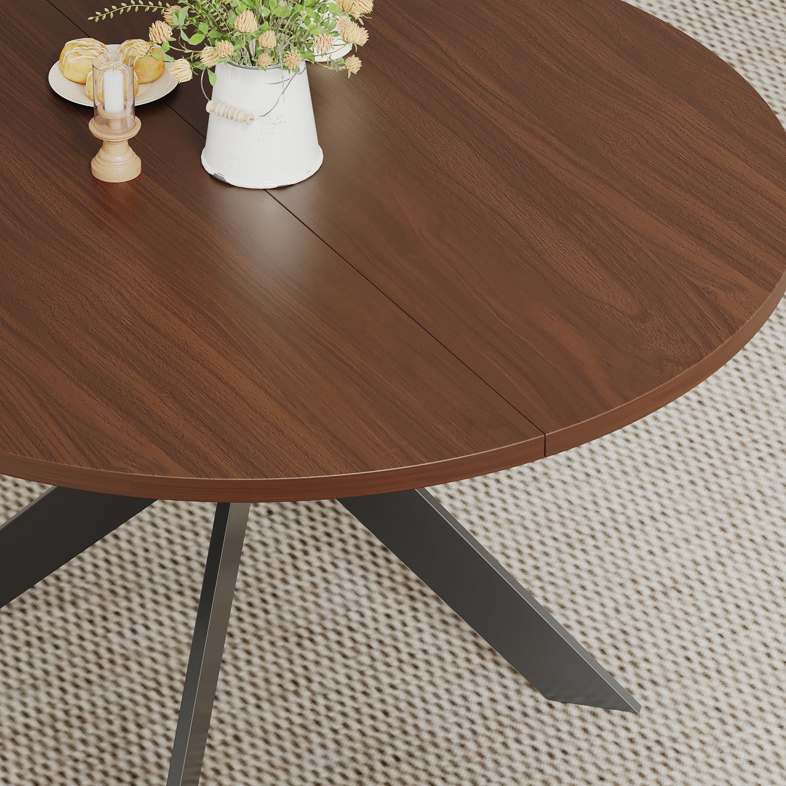 Round Dining Table, 115cm