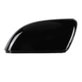 thumbnail image 3 of Cubierta de carcasa para espejo retrovisor izquierdo de coche, color negro brillante, tapa decorativa negra, 3 of 11
