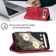 thumbnail image 4 of Compatible with Google Pixel 7 Pro Classic Embossed PU Leather Case with Card Holder Shockproof Cover, 4 of 5