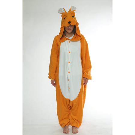 BCozy Kigu Unisex Animal Costume Pajama Onsie Adult: Kangaroo Y