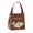 Red, variant on Vikakiooze 2022 Canvas Portable Lunch Bag Lunch Box Bag Cartoon Outdoor Portable Picnic Bag for Back-to School Fall savings