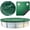 Green, variant on Swimline 21 Foot Round Above Ground Winter Swimming Pool Cover, Blue | PCO824