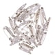 thumbnail image 1 of 2x 100 piezas de alfileres de barra broches de metal etiqueta de nombre broche trasero bricolaje hallazgos plata, 1 of 8