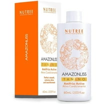 Amazonliss Hair Straightening Brazilian Tanino Treatment, 2.03 Fl.oz, Smoothing, Hydrating
