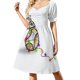 thumbnail image 2 of DIVERSIÓN ES INFINITA Vestido de manga corta vestido estilo coreano ropa de verano para mujer Vestidos de mujer verano, 2 of 7