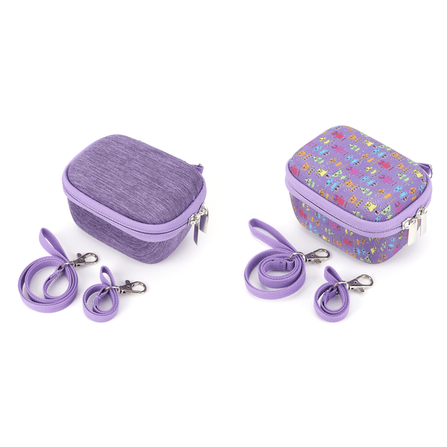 Con estuche rígido de EVA Compatible con golpes BITZEE Virtual Electronic Pet Púrpura