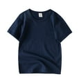 thumbnail image 3 of RIJOPUTY Baby Tees Y2k Tank Tops for Teens Boys Tshirt Size 14-16 Holiday Shirts for Boys Boy Clothes Size 10-12 Toddler Spring Clothes Boys Baby, Navy 5-6 Years, 3 of 8