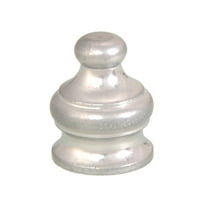 B&P Lamp® 3/4" Ht., Nickel Plated Finial, 1/4-27F