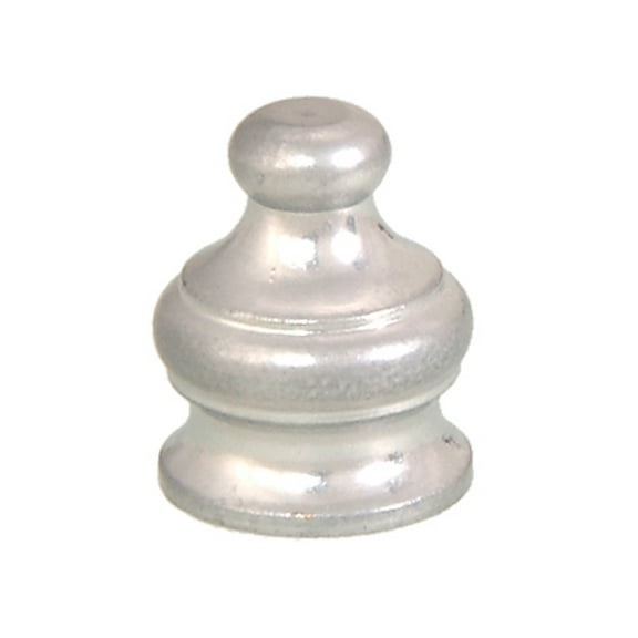 B&P Lamp® 3/4" Ht., Nickel Plated Finial, 1/4-27F