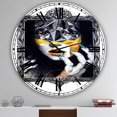 thumbnail image 2 of Designart Horloge Murale Moderne Surdimensionnée Style 'Urban Lady', 2 of 5