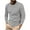 Gray, variant on Aofany Long Sleeve Tee Shirts for Men Men's Slim Fit Round Neck Solid Long-sleeved T-shirt Top