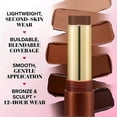thumbnail image 4 of Matte Finish Sculpting Stick, Waterproof Blendable Bronzer for Face and Body, Long-Lasting Natural Contour Tool, 4 of 4