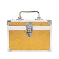 thumbnail image 2 of BELOVING Extra Large Makeup Carrying Case Compartment Multifunction Security Pedicure Tool Box for Women Nail Tech Artist Electricians Gold, 2 of 9