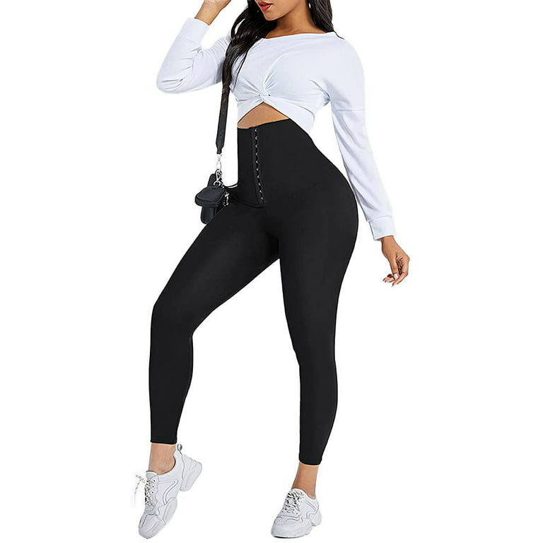 POP CLOSETS High Waisted Leggings for Women, Tummy Control Waist Trainer  Compression Yoga Pants