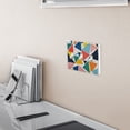 thumbnail image 5 of Yayeee Toggle Light Switch Wall Plate 2-Gang 4.56"x4.48" Decorative Outlet Cover, Red Triangles, 5 of 7