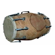 Naad Indian Percussion Nut & Bolt Wedding-Kirtan Dholki With Case 2023 Polished