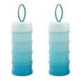 thumbnail image 1 of Dispensador de fórmula para bebés de viaje, contenedor de fórmula portátil, apilable sin derrames, sin BPA, contenedores de refrigerios para bebés y niños Namotu CPB-DE-LYY2384-2, 1 of 5