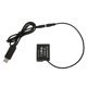 thumbnail image 2 of Interfaz USB a NP W126, adaptador de batería simulada de decodificación completa para Fuji X T1 X T2 X T3 X T10 X T20 X T30 X Pro1 X Pro2 X Pro3, 2 of 8