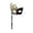 A003- Gold, variant on Lace Masquerade Mask for Women, 12 Inch Venetian Masquerade Masks, Silver and Black Masquerade Mask with Stick for Masquerade Party Halloween Mardi Gras Event, 1 Pack