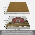thumbnail image 3 of Thirstystone "Quilt Barn" Single Tumbled Tile Coaster, 3 of 7