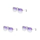 thumbnail image 5 of Qarigey Gafas de sol cuadradas Gafas de mujer Gafas de moda de metal al aire libre de moda Type1 NO1, 5 of 6