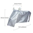 thumbnail image 2 of SWETRACE 1Ud Funda Para Motocicleta Impermeable Plateada Tela Transpirable Antirayaduras, 2 of 7