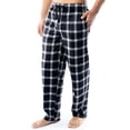 thumbnail image 4 of Pantalón de Pijama para Dormir IZOD para Hombre en Micro Franela Suave Negra Talla L, 4 of 4