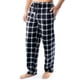 thumbnail image 4 of Pantalón de Pijama para Dormir IZOD para Hombre en Micro Franela Suave Negra Talla L, 4 of 4