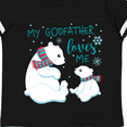 thumbnail image 4 of Inktastic My Godfather Loves Me- cute polar bears Boys or Girls Toddler T-Shirt, 4 of 5
