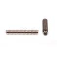 Socket Set Screws, 1024 X 1 in, Grade 188 Stainless Steel, 10Pack