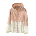 thumbnail image 2 of men and women Lightweight Cool And Lightweight Color blocking splicing Sunscreen Jacket Coat, 2 of 4