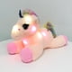 thumbnail image 5 of Unicornio Luminoso Unicornio De Dibujos Animados Juguete De Peluche Led Adorno De Unicornio Eigraketly HA046752-02, 5 of 6